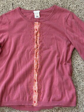 Women's Old Navy Pink Sweater Blouse